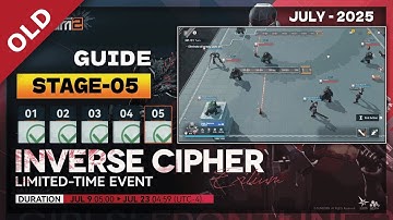*OLD* JULY 2025 - INVERSE CYPHER STAGE-5 (AP-1-5) SOLUTION [ GIRLS
