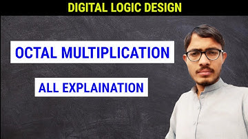 Octal multiplication | How to do octal multiplication | Electronic devices analysis