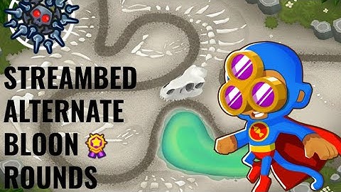 Streambed ~ Alternate Bloon Rounds (No MK, abilities, etc.) ft. Ocean Guardian Obyn!