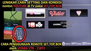 CARA setting NONTON YOUTUBE DI TV DENGAN STB