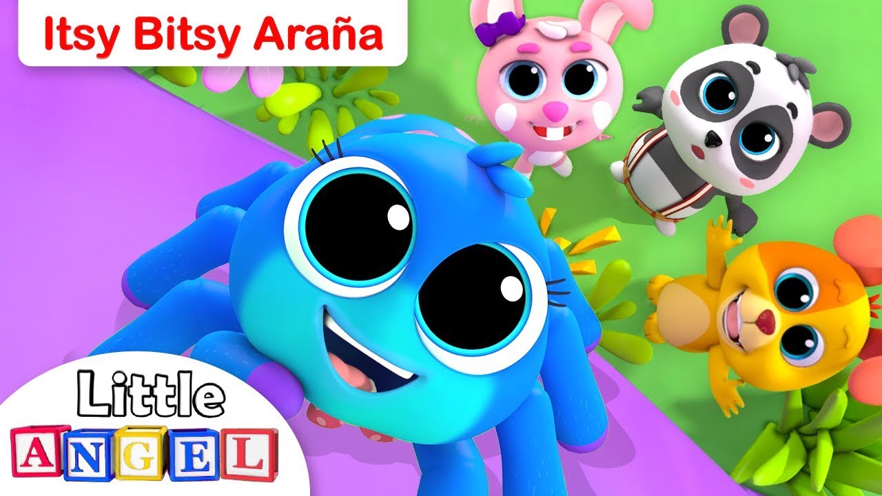 ⁣Itsy Bitsy Araña | Canciones Infantiles | Little Angel Español