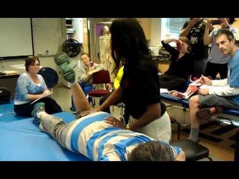 Lower Extremity + Abdominals Manual Muscle Test - YouTube