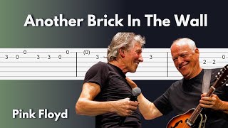 PDF Sample Pink Floyd - Another Brick In The Wall guitar tab & chords by Stunning Music Tabs.