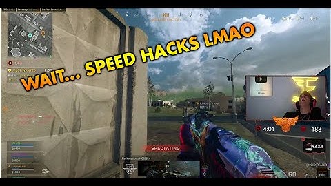 SPEED HACKERS LMAO! #shorts #warzone