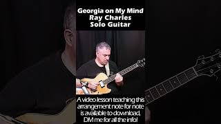 Georgia on My Mind #RayCharles #solojazzguitar #fingerstyleguitar
