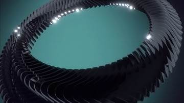 Outer rings logo animation | Rings animated intro | After effects template