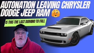 AutoNation About To Abandon Dodge,  Jeep,  Chrysler,  Ram? Leak Says Yes