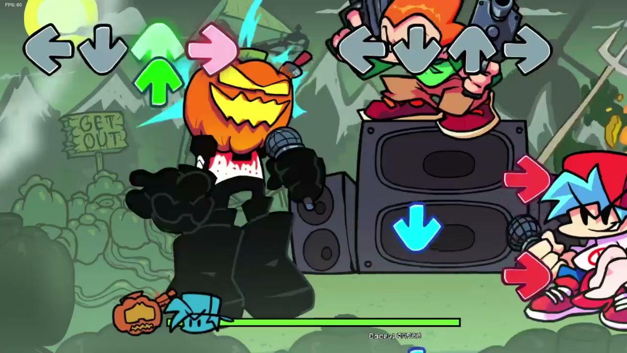 FNF: Stress [Spooky Mix] But Boyfriend sings it.