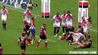Tries in France 2011 2012 final Toulouse - Toulon