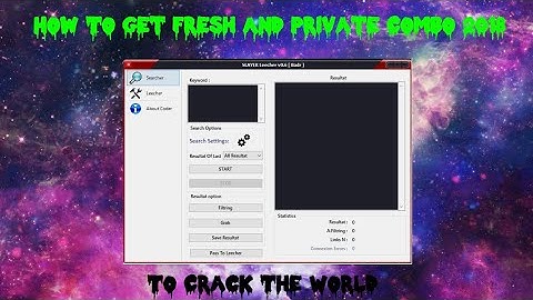 How To Get Fresh And Private Combo List New Method Like A Master [HQ] [2018]