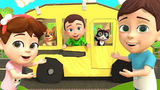 Wheels On The Bus (Dance Version) and MORE Educational Nursery Rhymes & Kids Songs