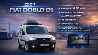 Fiat Doblo Anahtarsız Giriş Keyless Uzaktan Çalıştırma Hız Sabitleyici Spor Mod Multimedya