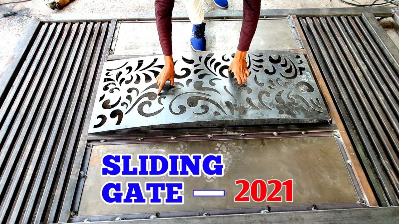 how to build sliding gate genius ideas for gate box pipe gate gate wheel with suspension