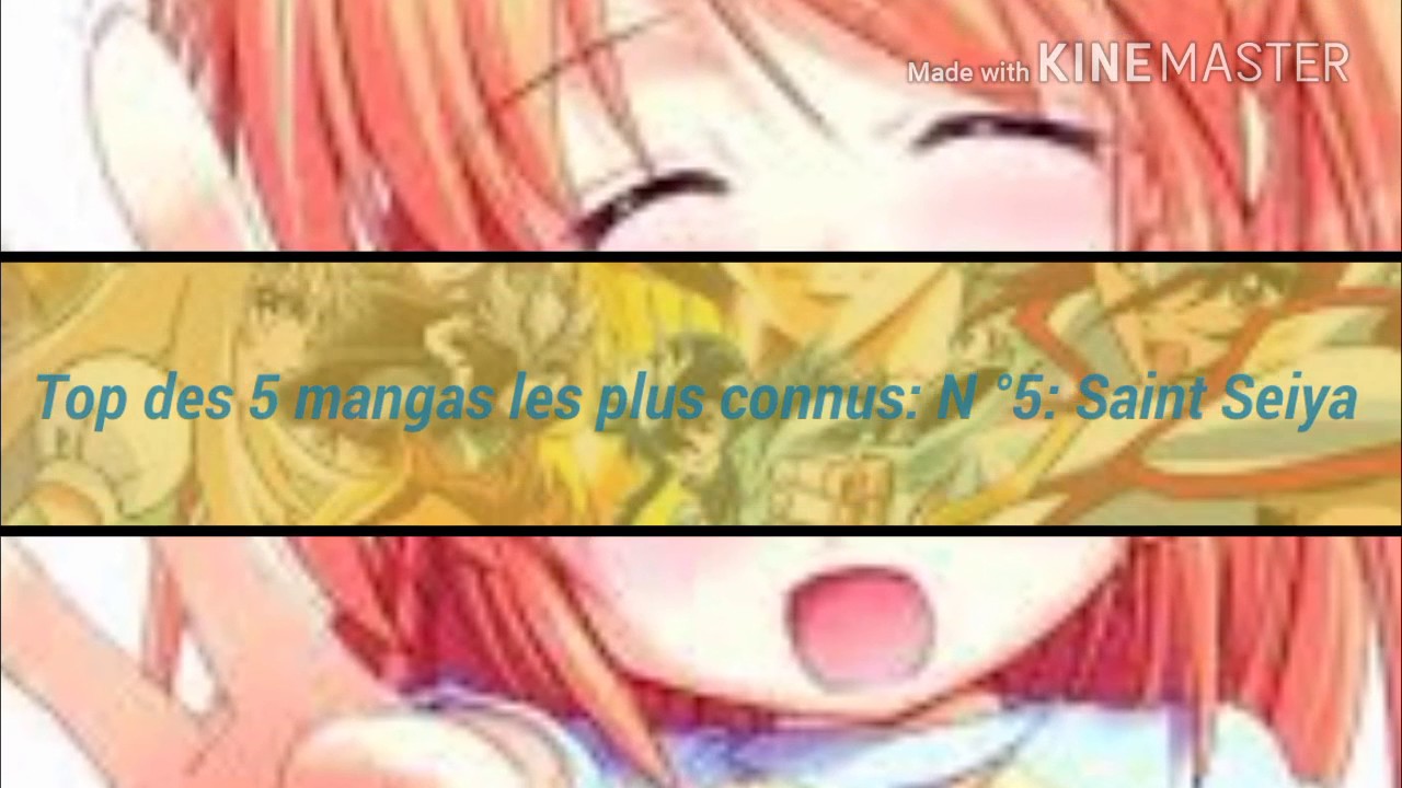 Top des 5 mangas les plus connus - YouTube