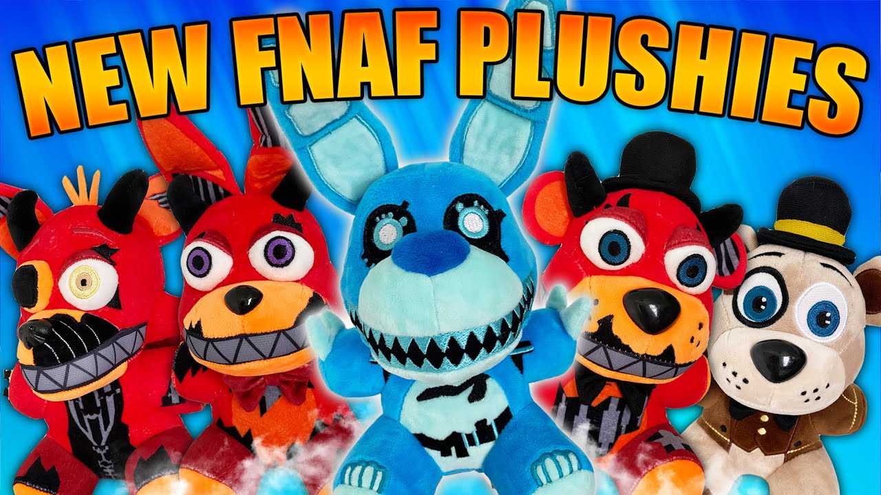 6 Bonnie blue Rabbit Five Nights At Freddy's Plush Funko Hot Topic  exclusive