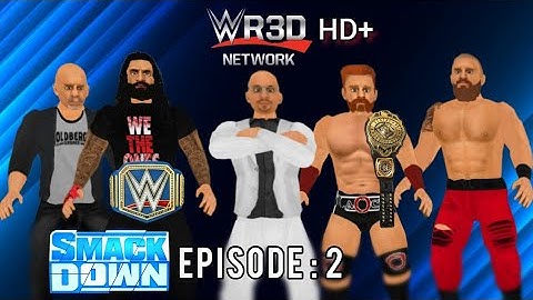 #Wr3d SmackDown Episode 2: Beast Invading The Blue Show | Wr3D Universe Mode
