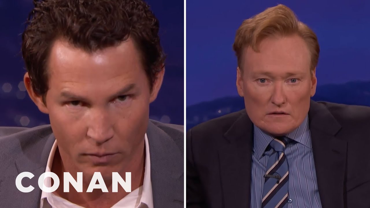 Shawn Hatosy And Conan Compare Intimidating Stares CONAN on TBS YouTube