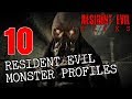 10 Resident Evil Monster Profiles (Vol.1) | RESIDENT EVIL FILES [Feat. NExpo]