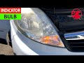 How to replace front indicator bulb on Vauxhall Vivaro front indicator bulb replacement.