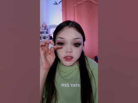 МАКИЯЖ МОРТИШИ АДДАМС #makeup #makeuptutorial #beauty - YouTube