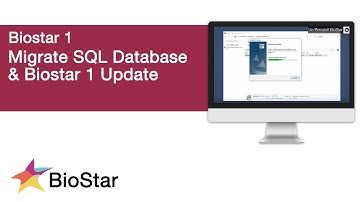 How to Migrate SQL Database and/or Update BioStar 1