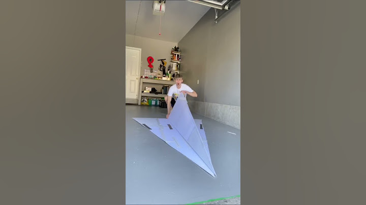 THE BIGGEST PAPER AIRPLANE EVER!? 🚨🚨