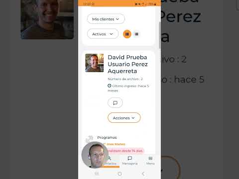 [COACH] App Web en el móvil