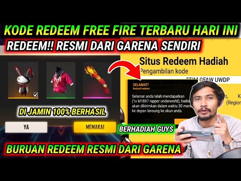 KODE REDEEM FREE FIRE TERBARU 31 JANUARI 2024 HARI INI