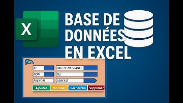 Comment Créer une Base de Données avec un Formulaire VBA Excel