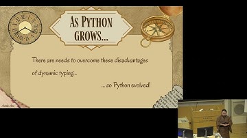 Epische evolutie van typen in Python: hoe zijn we hier gekomen en waar gaan we naartoe? - Cheuk T...