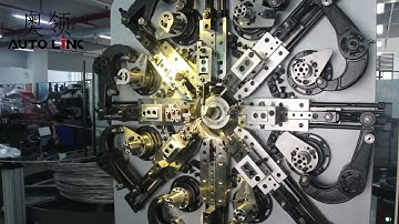 CNC Spring Forming machine WF-20 1.4mm