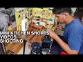 Mini kitchen shortss shoot and behind the scenes  the family vlogs