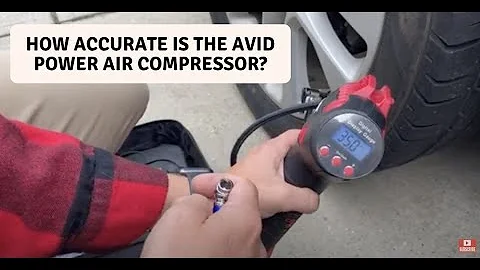 20 Volt Avid Power Air Compressor Review - Does it accurately Inflate Your Tires?