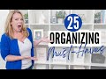 25 of the BEST Organization Ideas (and a few of the WORST)!