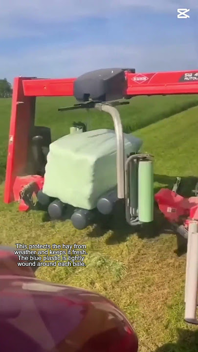 Automated Bale Wrapping Process