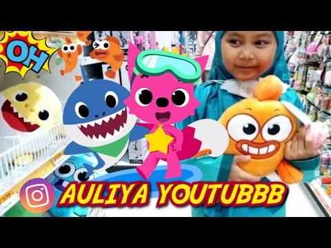 Auliya Pretend Play in Shopping with Baby Doll and Toys!