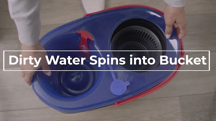 How to Use the O-Cedar RinseClean™ Spin Mop System