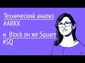 Tехнический анализ акций SQ (block) и ARKK ETF