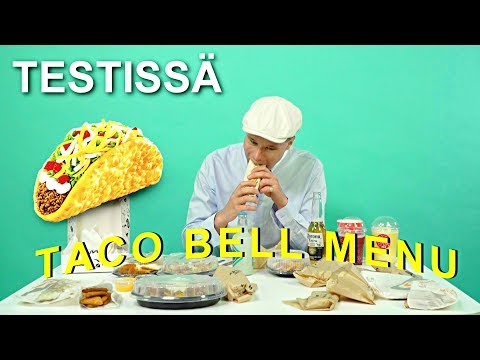 Video: Mitä juomia taco bellillä on?