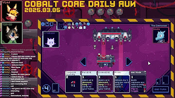Coyote yaps at cards; spaceships explode | Cobalt Core Daily 2025.03.05 (Solo CAT, Jupiter Toys)