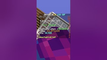 I collected my minions in Hypixel skyblock