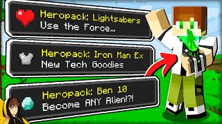 LIGHTSABERS, SPIDERMAN VILLAINS &... BEN 10?!? | Minecraft [Fisk's Superheroes]