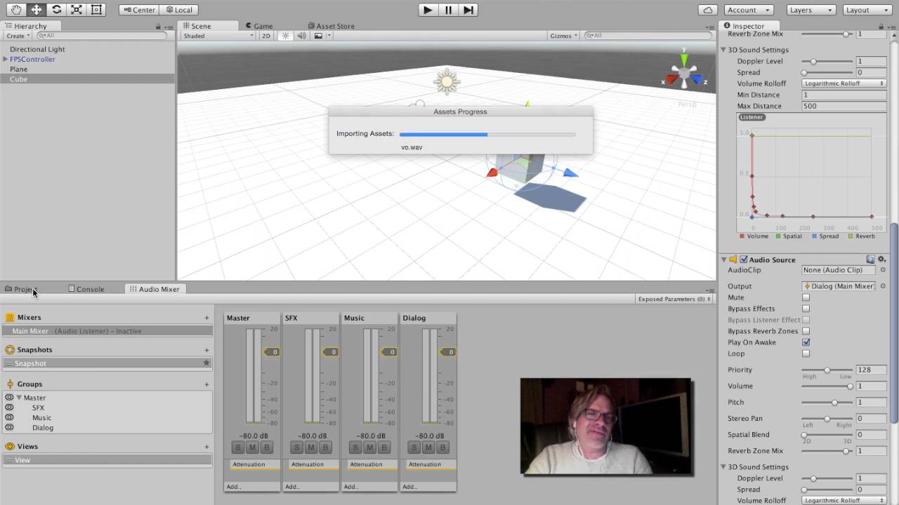 Unity Tutorial - Using Effects to Duck the Volume