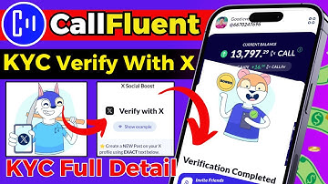 Callfluent Kyc ✅ | Callfluent Verify With X | Call fluent Kyc Verification With X