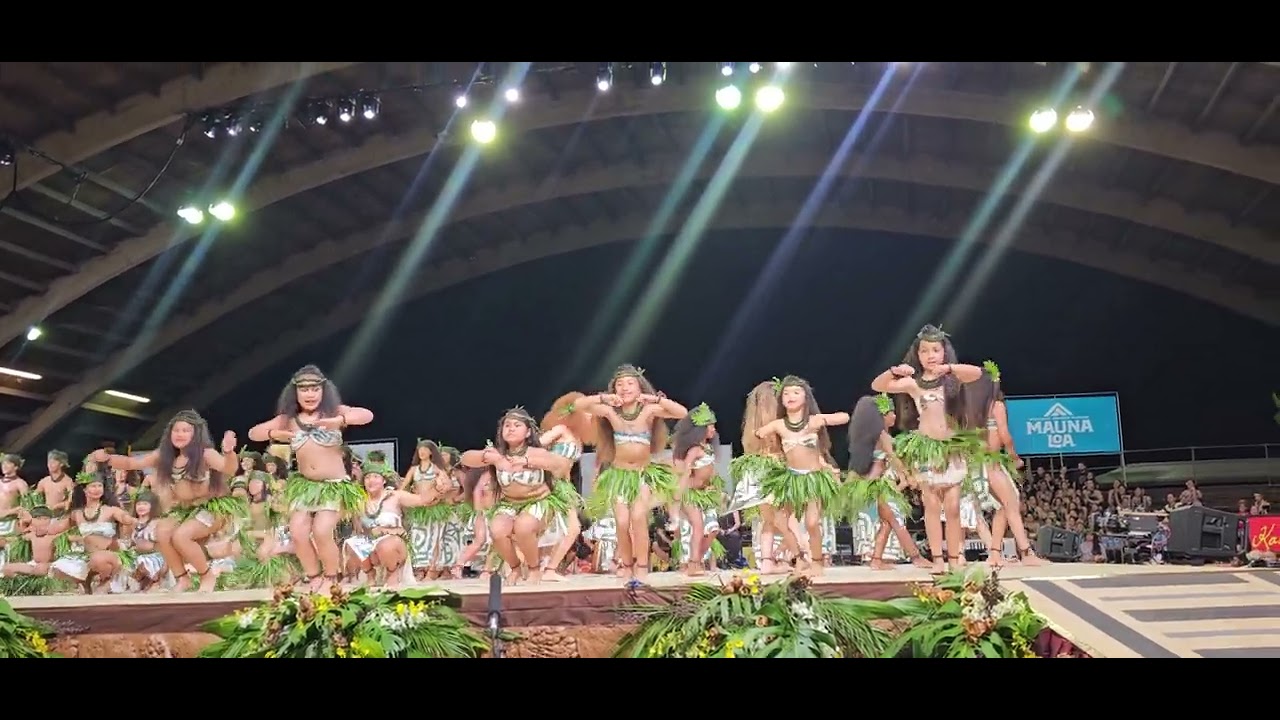 Nonosina performs at #merriemonarch 2025 under the direction of Tiana Liufau and Aunty Riki Liufau.