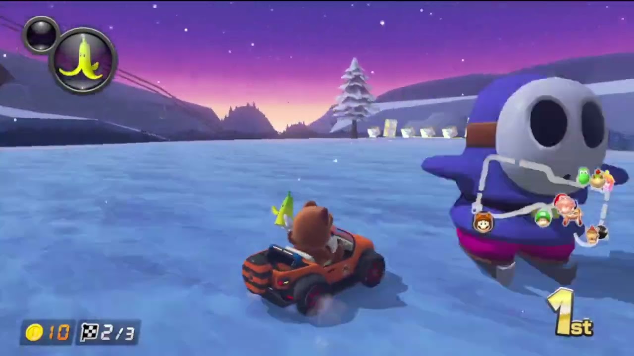 Mario Kart 8 Deluxe: Custom Track - Alpine Skyway [Christmas Edition]