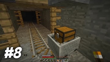 ABANDONED MINESHAFT! | Minecraft Survival (8)