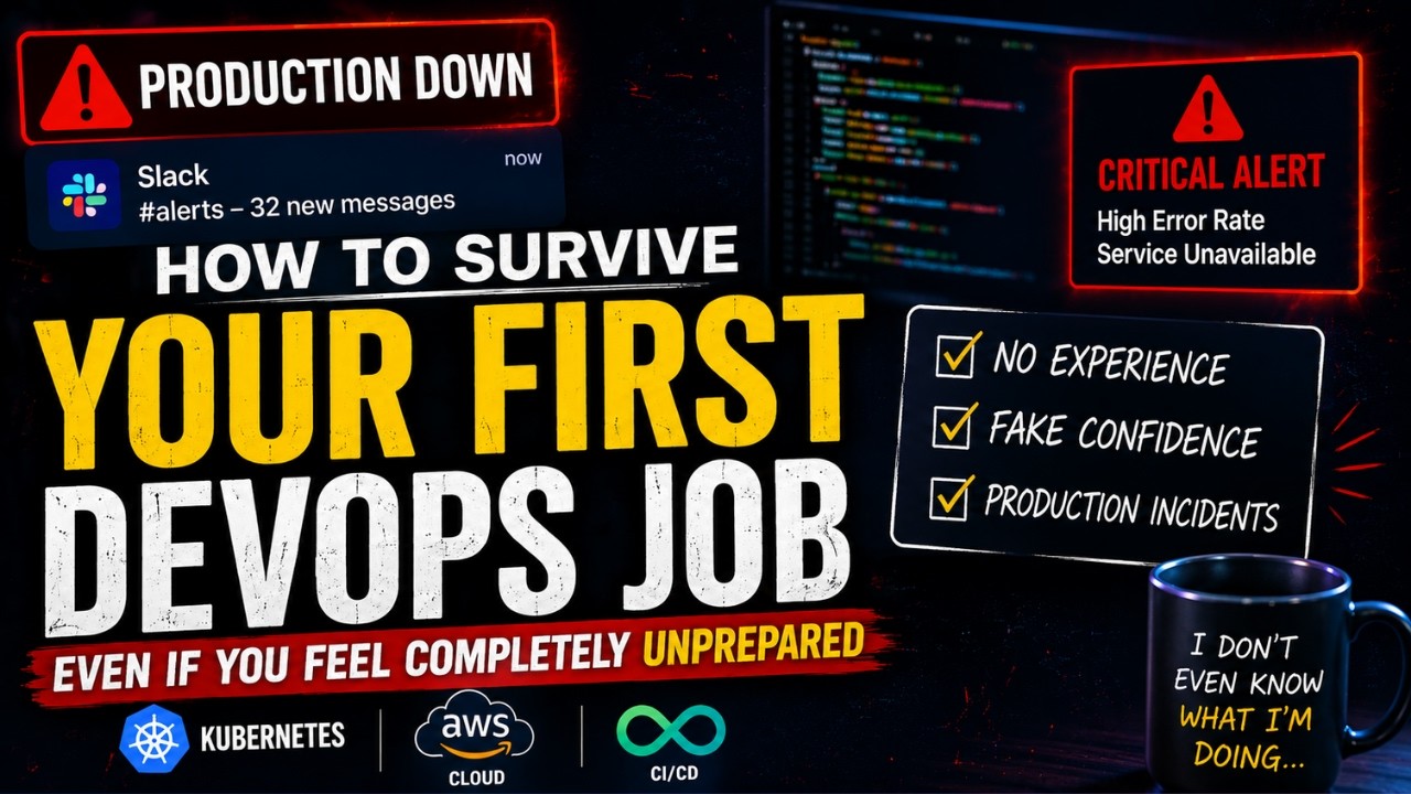 81Scared of Your First DevOps Job? (Watch This) - YouTube
