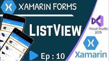 ListView in Xamarin Forms / .NET MAUI | ListView Databind in MVVM - Ep:10