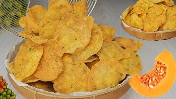 Thumbnail of KAYAK ADA MANIS-MANIS NYA GITU  : : KERIPIK LABU KUNING : :  ENAK BANGET